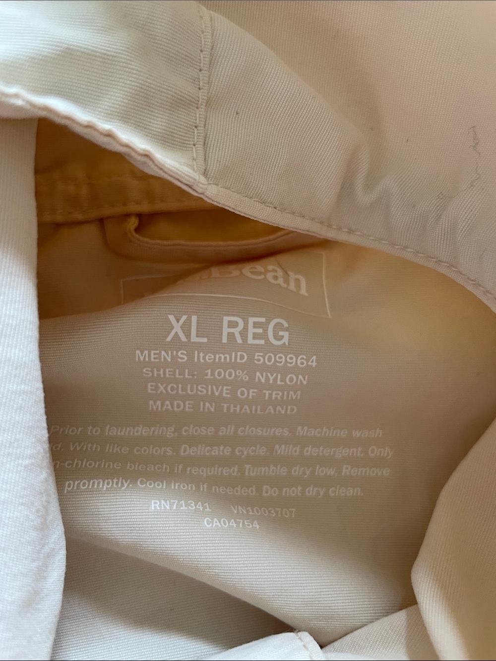 L.L.Bean Mountain Classic Anorak Jacket - Picture 6 of 7